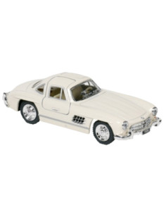 GOKI12177ALB,Masinuta die cast Mercedes-Benz 300SL Coupé 1954, scara 1:36, 12.8 cm, alb