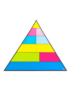 Vin70825,Set magnetic Piramida alimentara cu 50 de imagini si carte de lucru