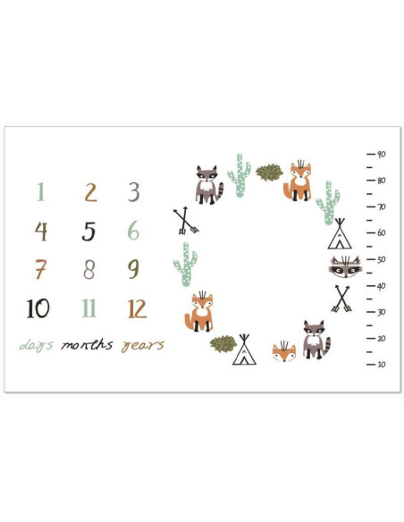 UP-d2r3l4,Noua Paturica plusata pentru fotografii 100x150 cm (Model: Unicorni)