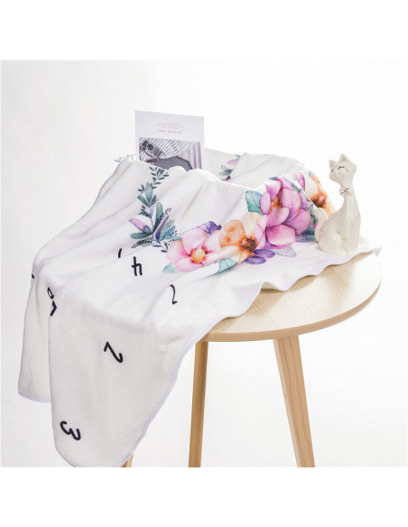 UP-d2r3l4,Noua Paturica plusata pentru fotografii 100x150 cm (Model: Unicorni)