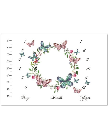 UP-d2r3l4,Noua Paturica plusata pentru fotografii 100x150 cm (Model: Unicorni)