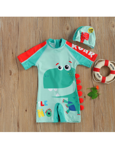 UP-DRL5437,Costum intreg de surf cu dinozauri, Diferite marimi si modele