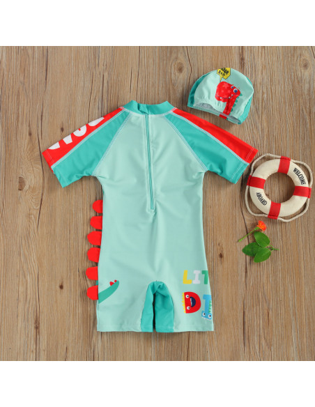 UP-DRL5437,Costum intreg de surf cu dinozauri, Diferite marimi si modele