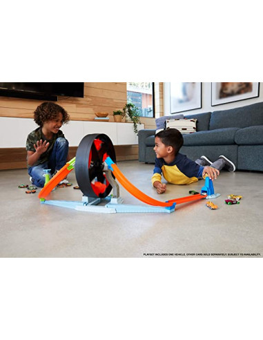 Set de Joaca Hot Wheels - Provocare pe carusel, GJM77