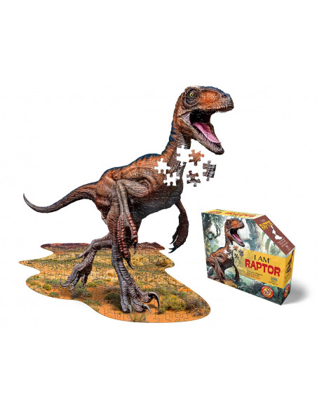 Puzzle Junior I Am Raptor, 100 piese,4016