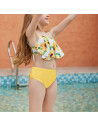 UP-drl47b2ad1,Costum de baie Floarea soarelui din 2 piese