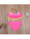 UP-drl47b2af15,Costum de baie cu ciucuri din 2 piese, Diferite marimi si culori