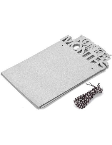 UP-drl260,Ghirlanda pentru fotografii - primele 12 luni (Culoare: Roz)