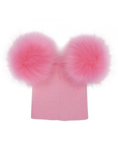 UP-drl294,Caciulita cu pampoane, Diverse culori 2