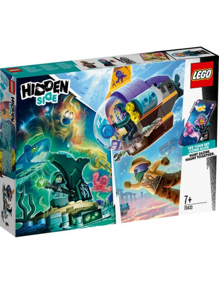 Lego Hidden Side Submarinul Lui Jb 70433,70433