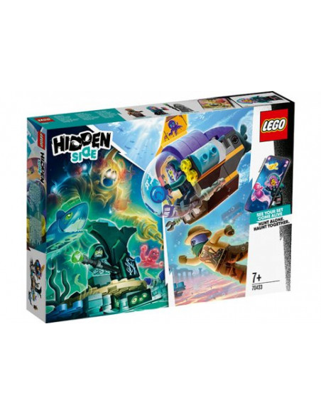 Lego Hidden Side Submarinul Lui Jb 70433,70433
