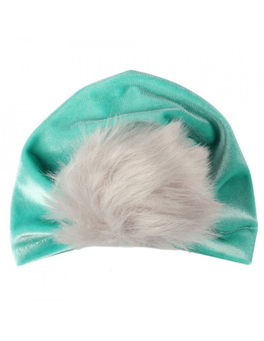 UP-drl1072,Turban bebelusi din catifea, Diverse culori