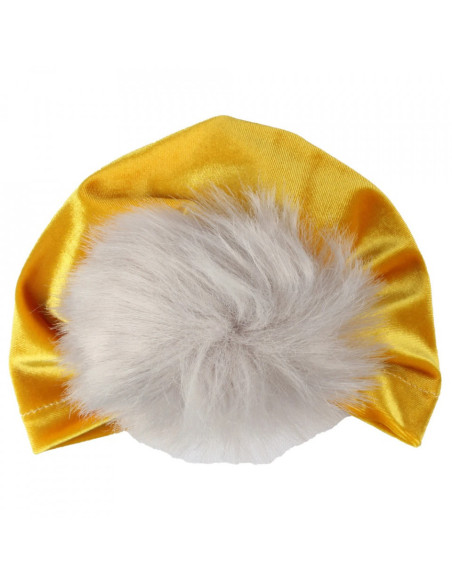 UP-drl1072,Turban bebelusi din catifea, Diverse culori