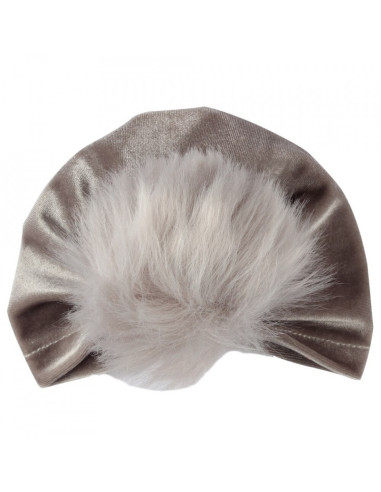 UP-drl1072,Turban bebelusi din catifea, Diverse culori
