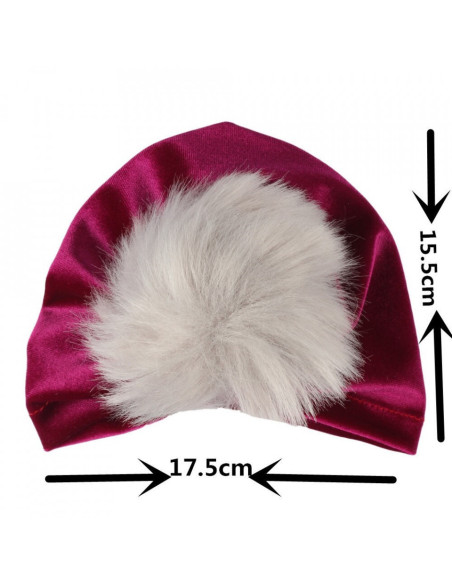 UP-drl1072,Turban bebelusi din catifea, Diverse culori