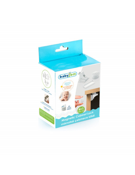 UP-bj_632,Set 3 sigurante magnetice pentru usi de dulapuri si sertare BabyJem UP-bj_632,Set 3 sigurante magnetice pentru usi de dulapuri si sertare BabyJem