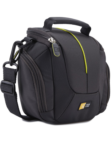 DCB-314 ANTHRACITE,GEANTA pt. camera compacta, CASE LOGIC, Hybrid, buzunar intern | buzunar lateral x 2, curea detasabila, negru