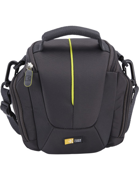 DCB-314 ANTHRACITE,GEANTA pt. camera compacta, CASE LOGIC, Hybrid, buzunar intern | buzunar lateral x 2, curea detasabila, negru