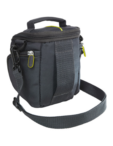 DCB-314 ANTHRACITE,GEANTA pt. camera compacta, CASE LOGIC, Hybrid, buzunar intern | buzunar lateral x 2, curea detasabila, negru