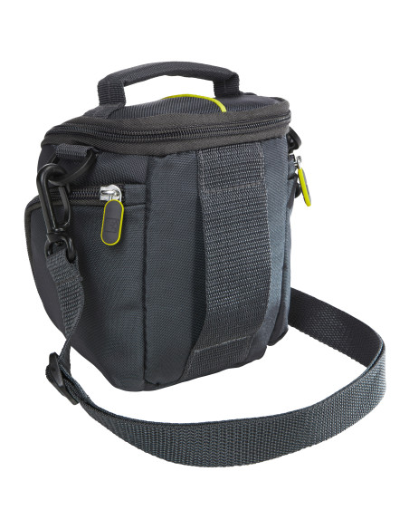 DCB-314 ANTHRACITE,GEANTA pt. camera compacta, CASE LOGIC, Hybrid, buzunar intern | buzunar lateral x 2, curea detasabila, negru