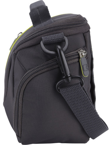 DCB-314 ANTHRACITE,GEANTA pt. camera compacta, CASE LOGIC, Hybrid, buzunar intern | buzunar lateral x 2, curea detasabila, negru