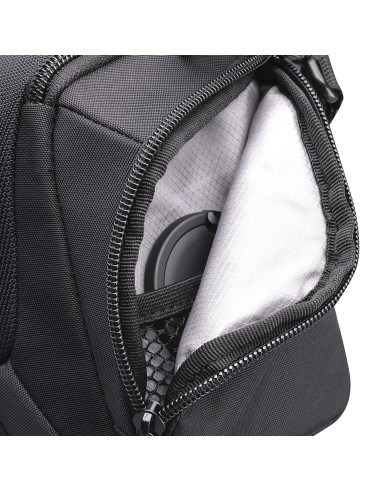 DCB-314 ANTHRACITE,GEANTA pt. camera compacta, CASE LOGIC, Hybrid, buzunar intern | buzunar lateral x 2, curea detasabila, negru