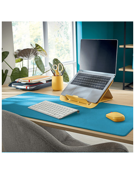 65310061,MOUSE LEITZ COSY, conexiune duala, dimensiune medie, albastru celest "65310061" (include TV 0.18 lei)