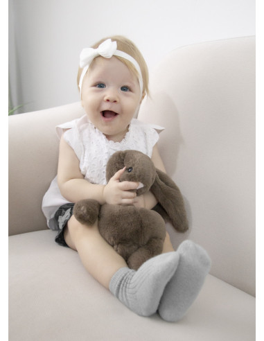 UP-bj_730_1,Jucarie din plus pentru copii BabyJem The Bestie Bunny (Culoare: Gri)