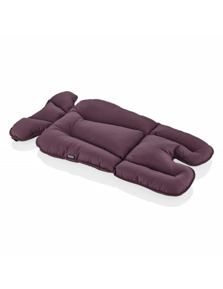 UP-bj_5071,Saltea cu doua fete pentru carucior si scaun de masa Dots BabyJem (Culoare: Gri)