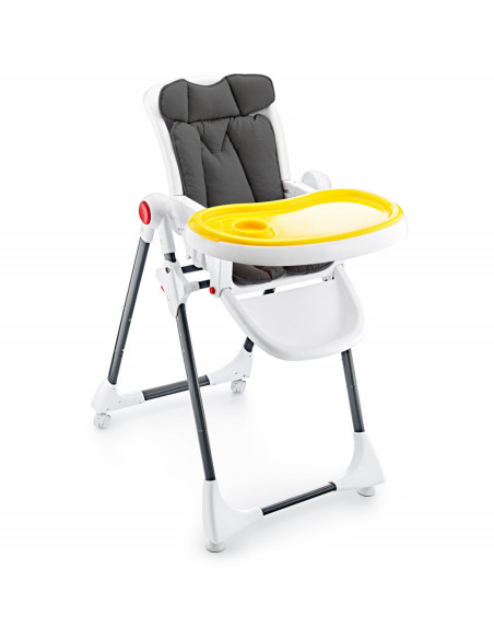 UP-bj_5073,Saltea cu doua fete pentru carucior si scaun de masa Dots BabyJem (Culoare: Bleu)