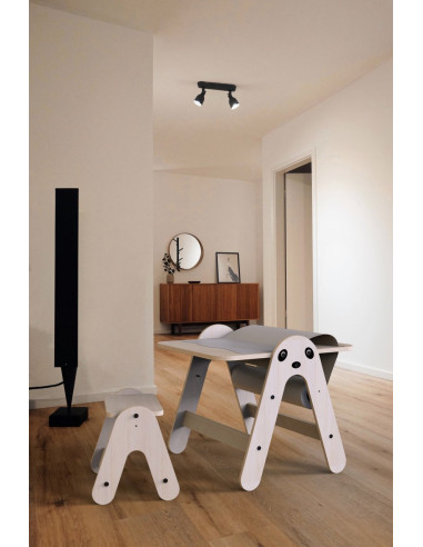 UP-Mtyz_massam2,Masuta si tabla 2 in 1 cu scaunel MamaToyz Massam, Ursulet