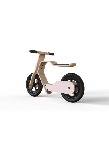 UP-Mtyz_RideMe,Bicicleta fara pedale MamaToyz RideMe, din lemn natural