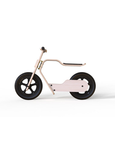 UP-Mtyz_RideMe,Bicicleta fara pedale MamaToyz RideMe, din lemn natural