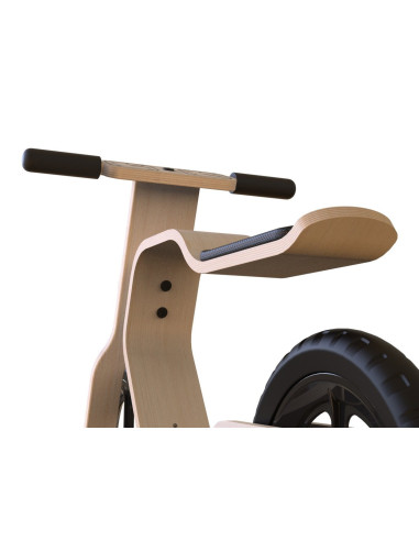 UP-Mtyz_RideMe,Bicicleta fara pedale MamaToyz RideMe, din lemn natural