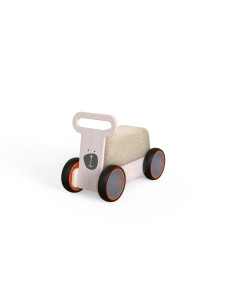 UP-Mtyz_rideonsoft1,Masinuta ride-on, premergator si carucior de jucarii MamaToyz DriveMe Soft, Ursulet - Jucarie din lemn 3 in  2