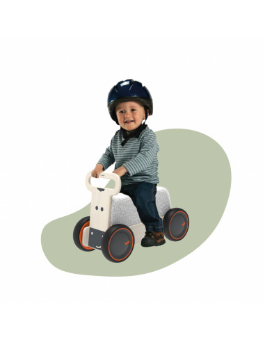 UP-Mtyz_rideonsoft2,Masinuta ride-on, premergator si carucior de jucarii MamaToyz DriveMe Soft, Vacuta - Jucarie din lemn 3 in 1