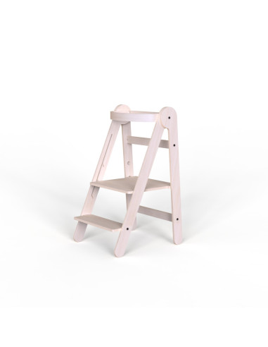 UP-Mtyz_fold,Turn de invatare pliabil MamaToyz Learning Tower din lemn, Natur