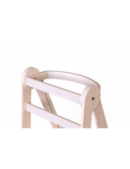 UP-Mtyz_fold,Turn de invatare pliabil MamaToyz Learning Tower din lemn, Natur