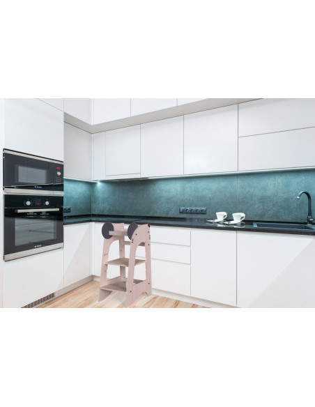 UP-Mtyz_kule,Turn de invatare MamaToyz Learning Tower din lemn, Soricel