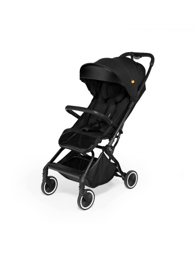 UP-sk_2020051,Carucior sport pliabil Skiddou Espoo+ Onyx, ultracompact pentru calatorii, Negru