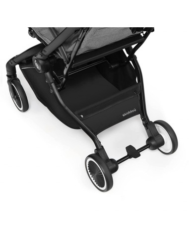 UP-sk_2020051,Carucior sport pliabil Skiddou Espoo+ Onyx, ultracompact pentru calatorii, Negru