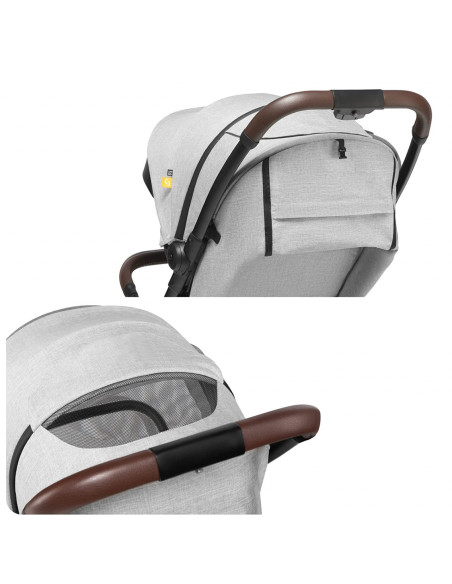 UP-sk_2020053,Carucior sport pliabil Skiddou Espoo+ Normandic Dream, ultracompact pentru calatorii, Gri