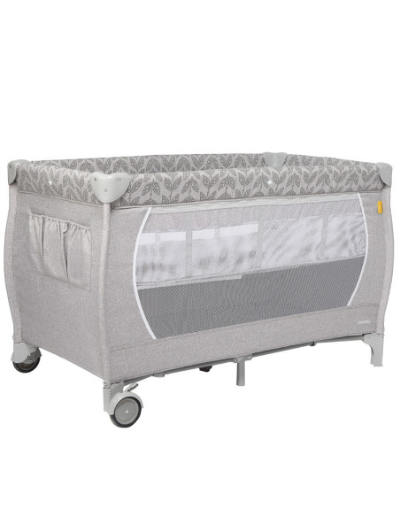 UP-sk_2040022,Patut de calatorie pliabil Skiddou Lunar, 2 nivele, Normandic Dream, Gri