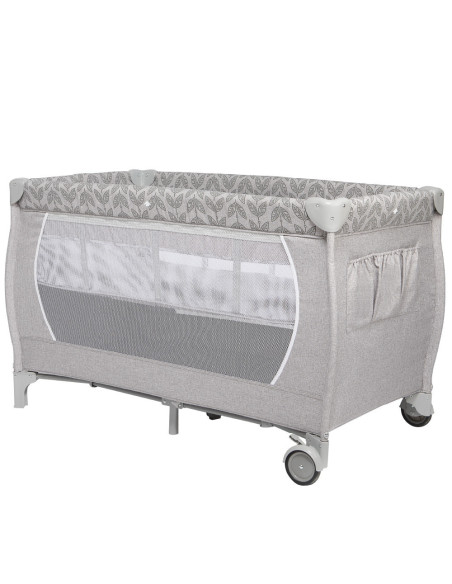 UP-sk_2040022,Patut de calatorie pliabil Skiddou Lunar, 2 nivele, Normandic Dream, Gri