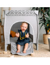 UP-sk_2040023,Patut de calatorie pliabil Skiddou Lunar, 2 nivele, Keep Pink, Roz