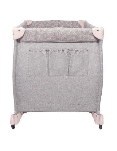 UP-sk_2040023,Patut de calatorie pliabil Skiddou Lunar, 2 nivele, Keep Pink, Roz