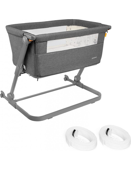 UP-sk_2040011,Patut 3 in 1 co-sleeping Skiddou Natt, Evening Dream, Gri inchis