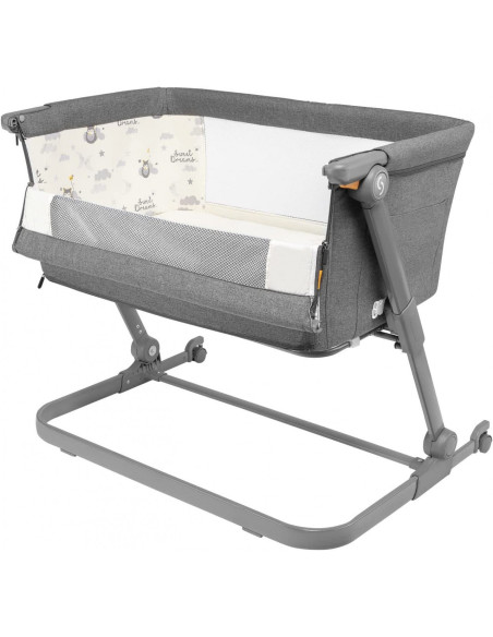 UP-sk_2040011,Patut 3 in 1 co-sleeping Skiddou Natt, Evening Dream, Gri inchis