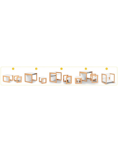 UP-sk_2060042,Set mobilier 8in1 Skiddou Mob, Puff catcher, Alb