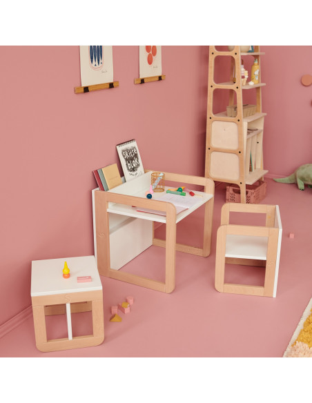 UP-sk_2060042,Set mobilier 8in1 Skiddou Mob, Puff catcher, Alb